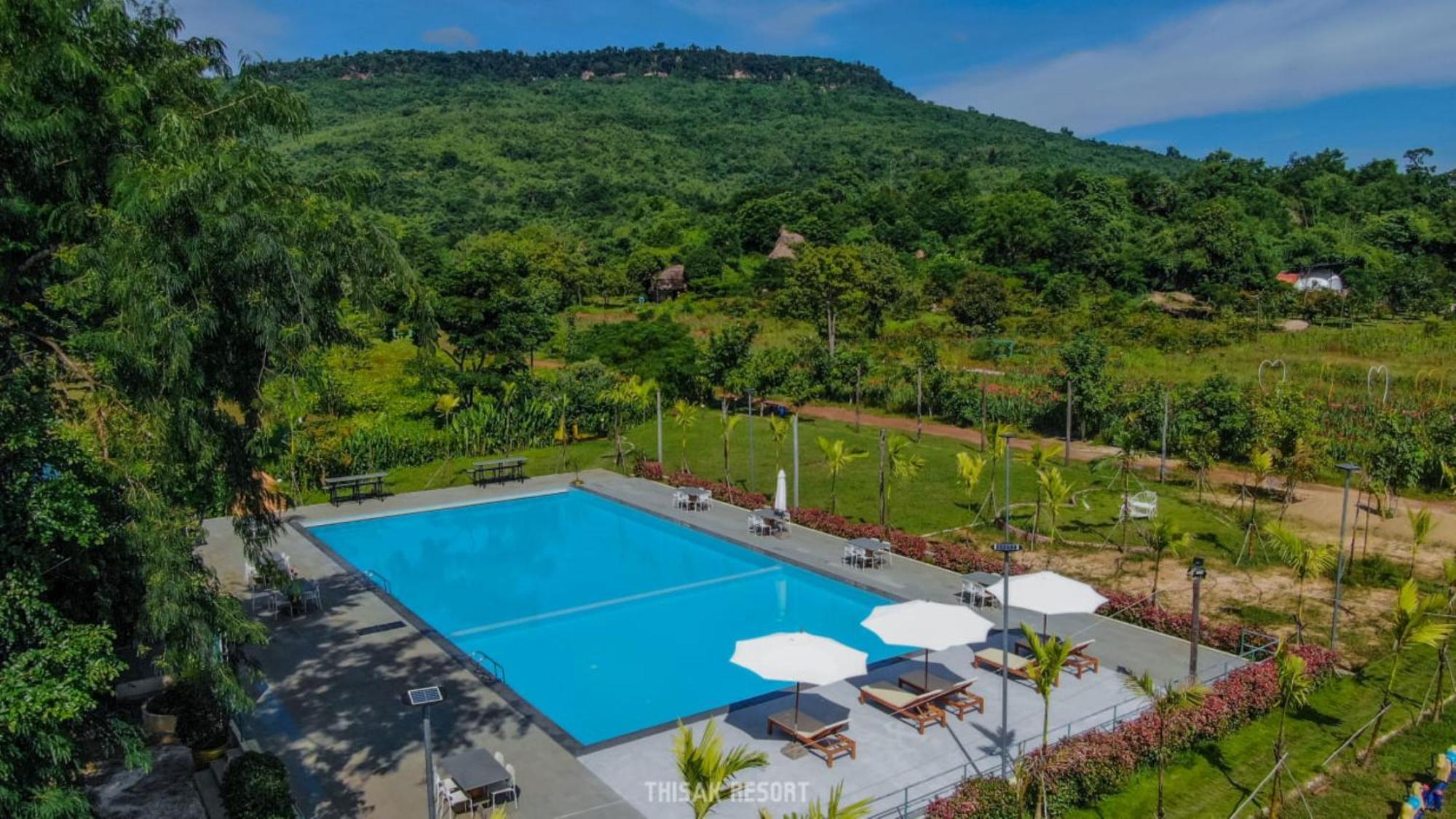 Thisak Resort Cheung Phnom Kulen Siem Reap Exteriör bild