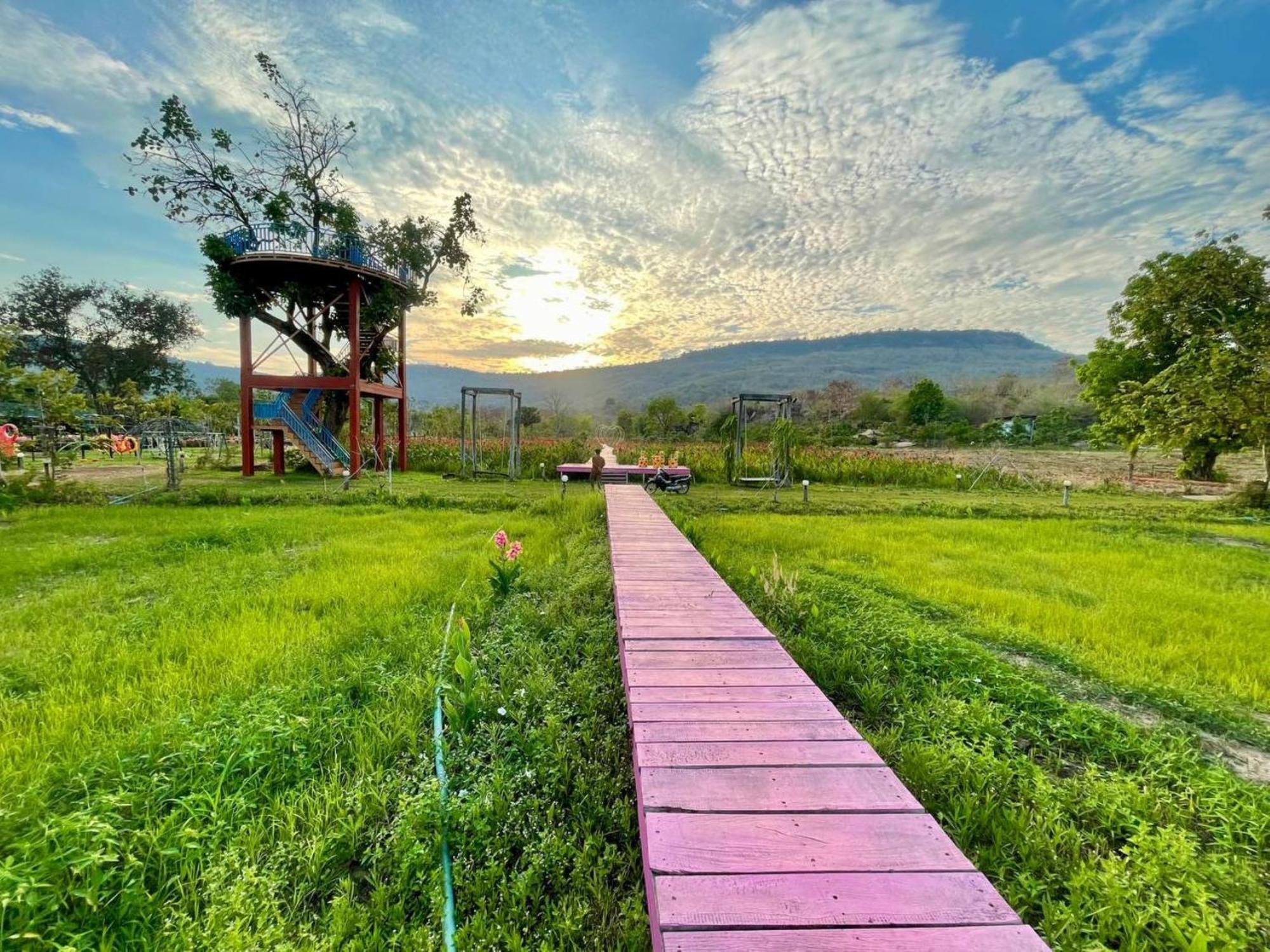 Thisak Resort Cheung Phnom Kulen Siem Reap Exteriör bild