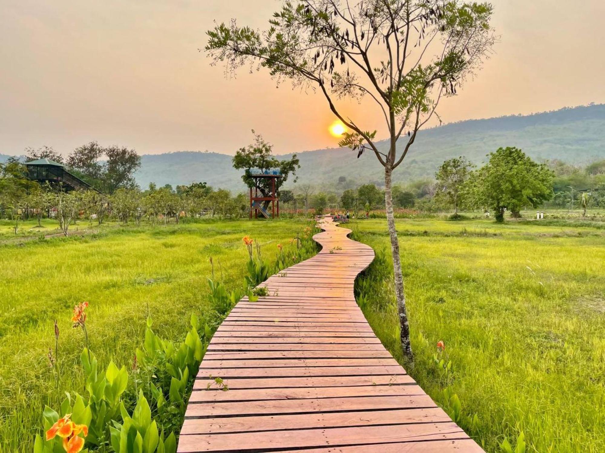 Thisak Resort Cheung Phnom Kulen Siem Reap Exteriör bild